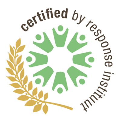 Logo certified by response instituut