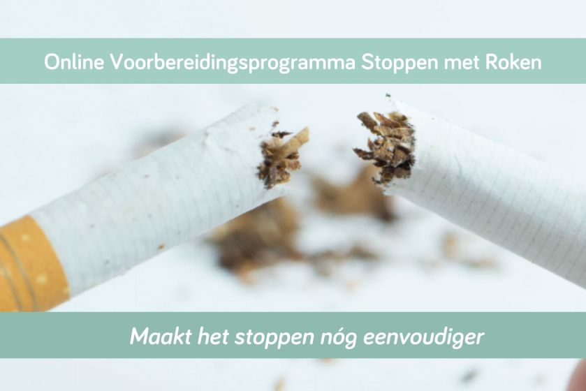 Geholpen en ondersteund door ons online Stoppen met Roken voorbereidingsprogramma!